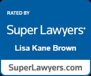 Super Lawyers badge for Lisa Kane Brown